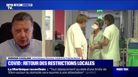 Enrique Casalino, Infectiologue, directeur médical de l'Hôpital Bichat: "Ce qui nous protège pour le moment, c'est que notre taux de vaccination est entre 3 et 4 fois supérieur à celui de la Martinique et de la Guadeloupe""