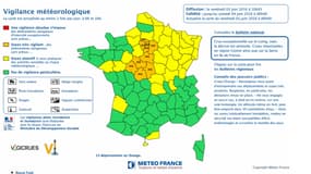 Météo France a placé dix départements de l'Ile-de-France et du Centre-Val de Loire en vigilance orange aux inondations. 