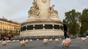 L'opération Adidas à Paris le 28 septembre 2021