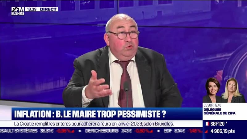 Emmanuel Lechypre : inflation, Bruno Le Maire trop pessimiste ? - 01/06