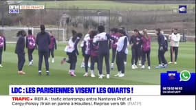 Ligue des champions: les Parisiennes visent les quarts