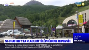 Saint-Chaffrey: la place du téléphérique repensée