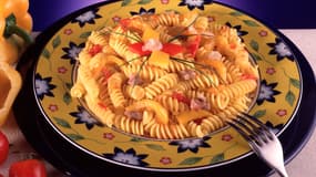 Un plat de pâtes (illustration)