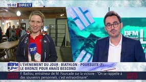 Le bronze pour Anaïs Bescond en biathlon