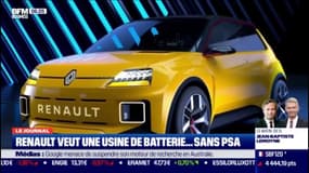 Renault envisage finalement d'ouvrir une usine de batterie en France sans Stellantis 