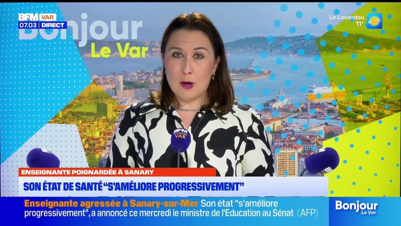 Enseignante poignardée à Sanary : Son état de santé "s'améliore progressivement"