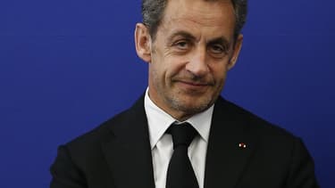 Nicolas Sarkozy en mars 2014, lors d'une de ses rares apparitions publiques récentes.