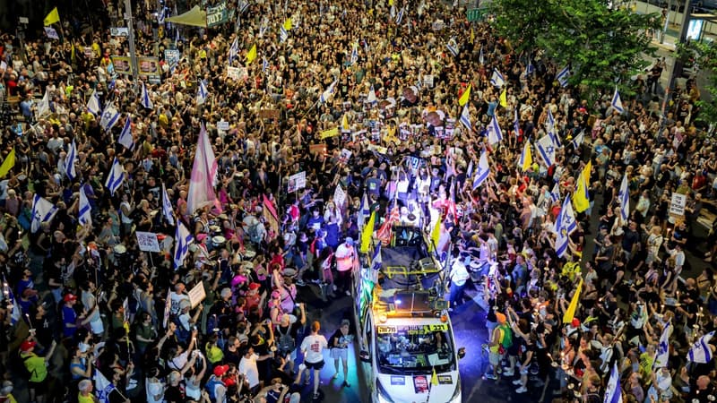 Israël: l'opposition appelle les Israéliens à faire grève dimanche en soutien aux otages à Gaza