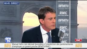Valls ne défendra pas le programme de Hamon, mais se rangera derrière lui s’il gagne	