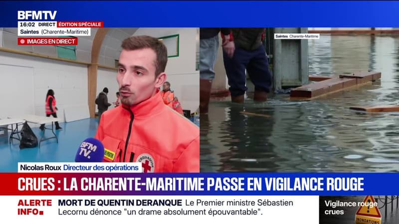 Intempéries/Crues: la Charente-Maritime passe en vigilance rouge