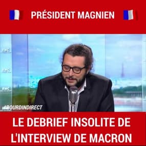 Le debrief insolite de l'interview d'Emmanuel Macron