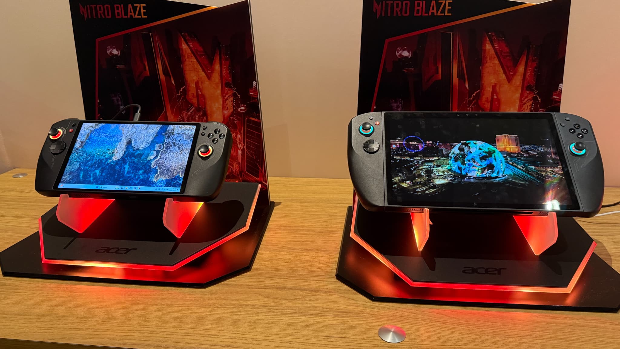 Les consoles Acer Nitro Blaze 8 et 11