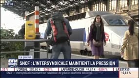 SNCF: l'intersyndicale maintient la pression 