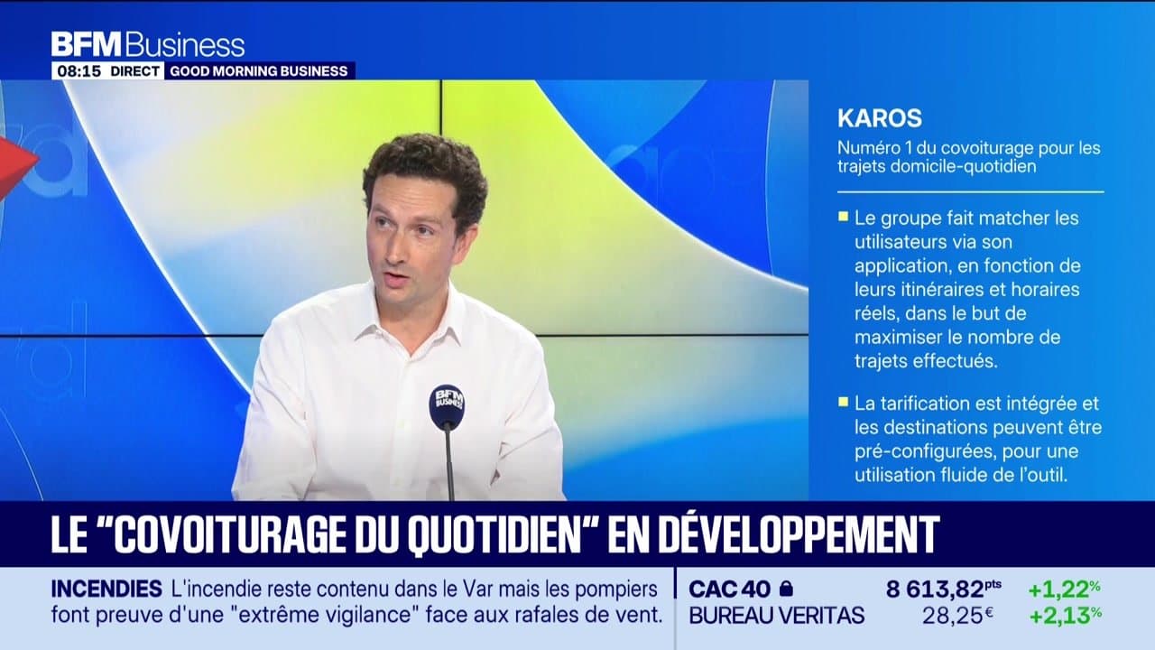 French Tech : Karos, numéro un du covoiturage domicile-travail - 04/08
