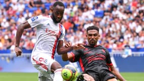 Moussa Dembélé lors de OL-Clermont
