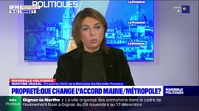 Marseille: un accord "historique" avec la métropole pour Martine Vassal