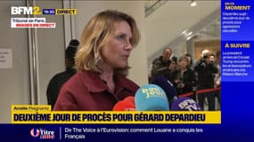 Procès de Gérard Depardieu: Amélie, plaignante, se dit "heureuse" d'avoir pu s'exprimer au tribunal