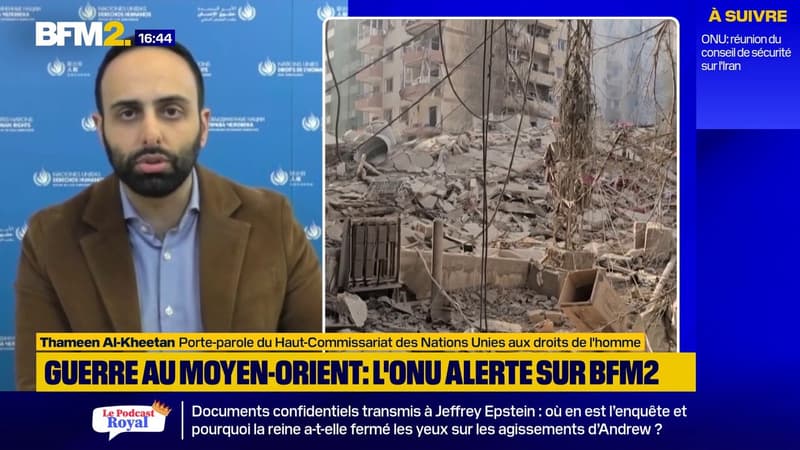Guerre au Moyen-Orient: "La situation au Liban est catastrophique pour les civils", alerte l'ONU