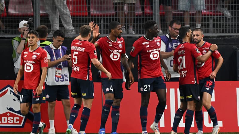 Ligue des champions: Lille, à 10 contre 11, arrache sa qualification pour les barrages face au Fenerbahçe