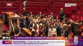 "Emmanuel Macron empêche l'expression du vote de la majorité"