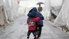 Réfugiés syriens dans le camp de Boynuyogun, en Turquie, près de la frontière avec la Syrie, en février dernier. Alors que la France organise une réunion des pays du groupe des "Amis de la Syrie", Nicolas Sarkozy a réclamé jeudi matin la création de "coul