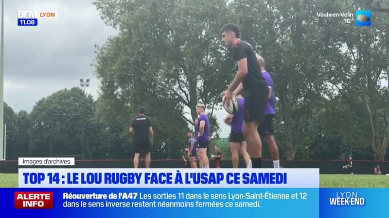 Top 14: le Lou rugby se prépare à affronter l'Usap ce samedi (1/1)