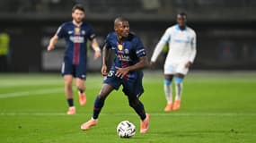 Nuno Mendes lors du Trophée des champions remporté par le PSG contre l'OM (2-2, 4 t.a.b. 1), le 8 janvier 2026