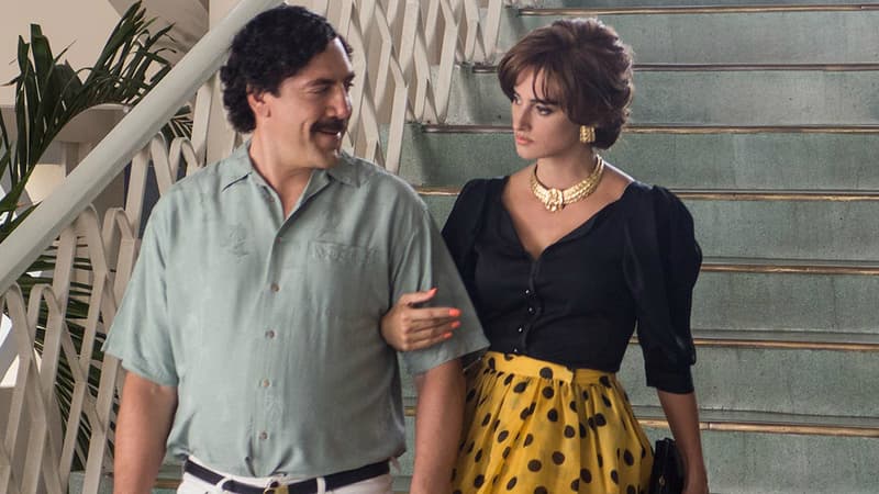 Javier Bardem et Penélope Cruz dans Escobar