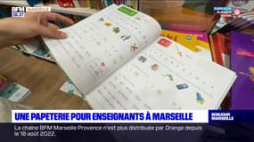 Marseille: une papeterie dédiée aux enseignants 