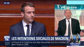 Les intentions sociales de Macron