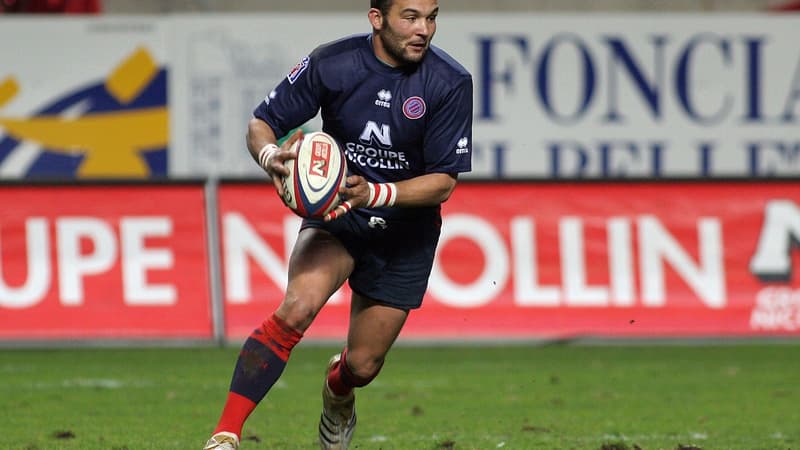 Jérôme Gendre sous le maillot de Béziers