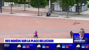 Place Bellecour, les rodéos à moto exaspèrent les riverains