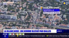 Marseille: un homme blessé par balles à La Blancarde