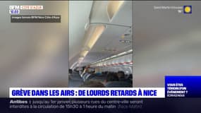 Nice: l'aéroport particulièrement touché par la grève des contrôleurs aériens