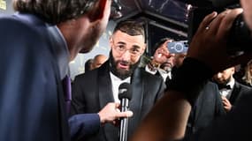 Benzema lors de la 66e cérémonie du Ballon d'or