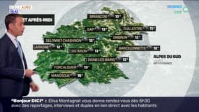 Météo Alpes du Sud: ciel couvert et températures en baisse ce lundi