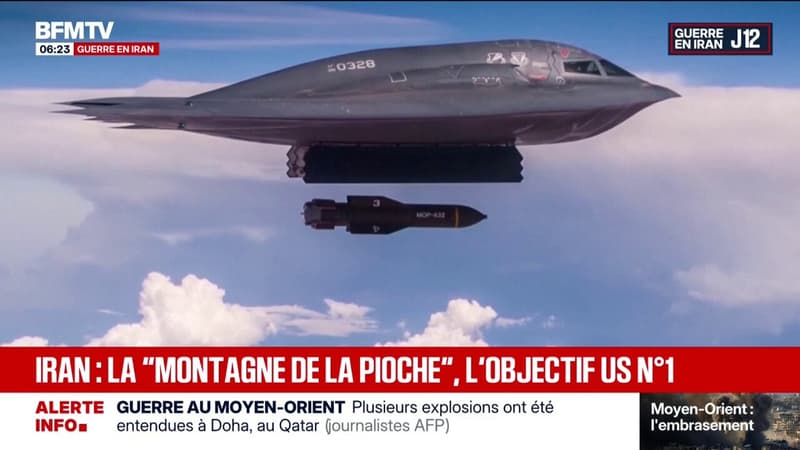 Guerre au Moyen-Orient: qu'est-ce que la "montagne de la pioche" en Iran, cible privilégiée des États-Unis ?