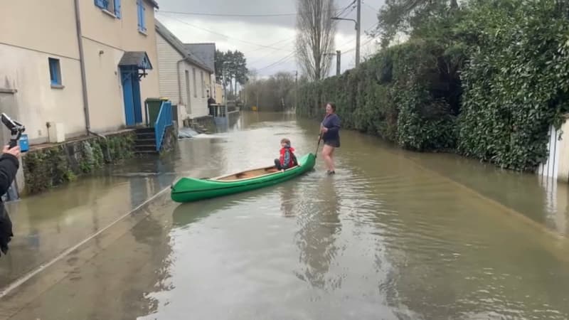 "Tout le monde appréhende": 3 départements toujours en vigilance rouge crues, un village évacué