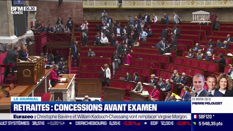 Retraites: concessions avant examen