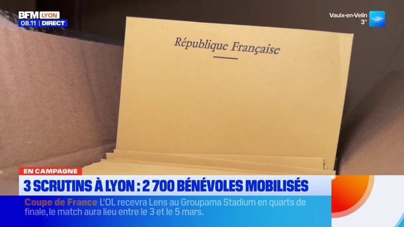 15 et 22 mars : les Lyonnais voteront 3 fois