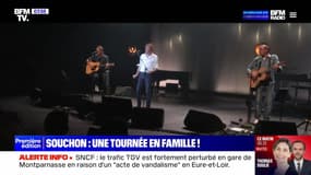 Souchon : une tournée en famille ! - 26/07