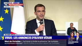 Olivier Véran: "Le coronavirus est dangereux pour l'homme, il a une contagiosité naturelle"