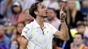 Daniil Medvedev lors de l'US Open, à New York le 30 août 2019