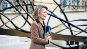La ministre de l'Éducation nationale, Anne Genetet, le 23 octobre 2024 à l'Élysée 