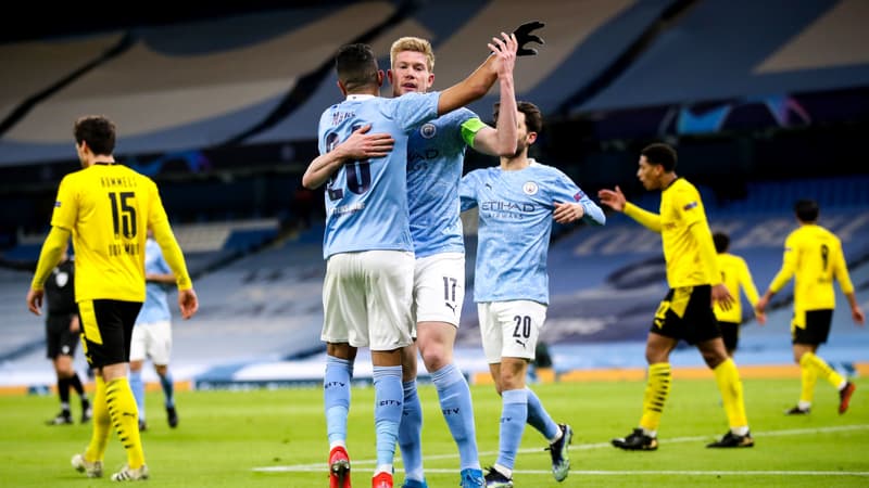 Ligue des champions: Manchester City arrache la 1ère manche contre Dortmund