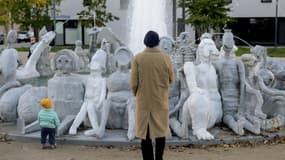 La fontaine qui fait polémique à Vienne (Autriche)