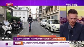 Le gouvernement veut réguler l'usage de la trottinette 