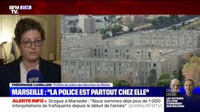 Frédérique Camilleri, préfète de police des Bouches-du-Rhône: "Nous sommes déjà à plus de 1000 interpellations de trafiquants depuis le début de l'année à Marseille"