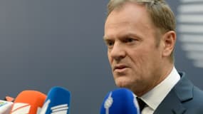 Donald Tusk à Bruxelles le 17 décembre 2015