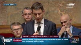Strasbourg: "J'exprime notre honte et notre cœur face à ceux qui crient au complot d'Etat' Bruno Studer, député LREM